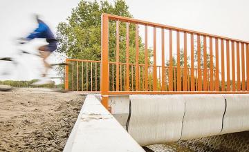 World's first 3D printed bridge opens for cyclists