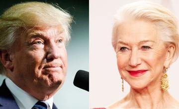 Helen Mirren says she'd love to play Donald Trump