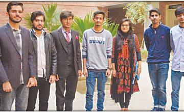 Students of IBA Sukkur