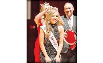 Arkansas State University crowns its beauty pageant winner