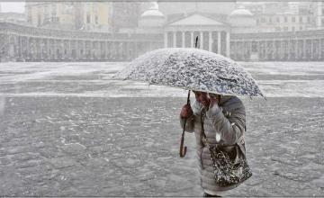 Italy’s Naples experiences heaviest snowfall in 50 years