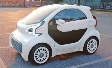 World’s first 3D-printed electric CAR takes three days to build and costs just £7,500