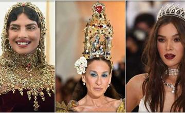 Headgears and crowns ruled the Met Gala 2018