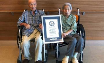 Meet the world’s oldest living married couple