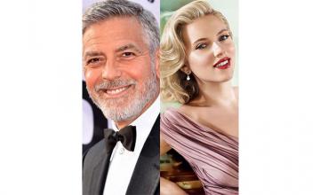 Clooney, Johansson top the Forbes actors, actresses rich list