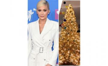 Kylie Jenner’s 24K Gold Christmas Tree
