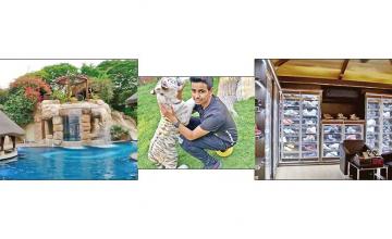 £780k sneaker collection and a private zoo