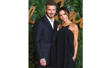 David, Victoria Beckham put in a frosty appearance at the British Fashion Awards
