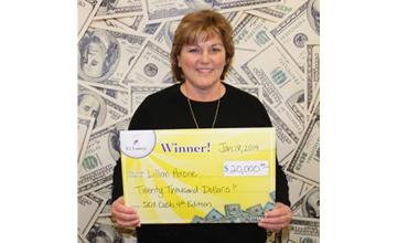 Clerk's lucky tip leads to $20,000 lottery jackpot