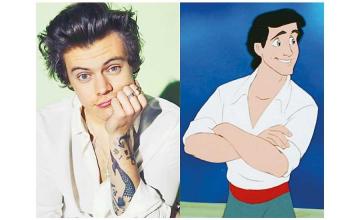 Harry Styles may be the new Prince Eric from The Little Mermaid