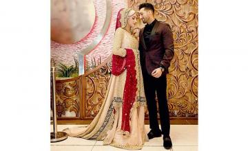 YouTubers Sham Idrees and Froggy get married