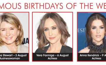 FAMOUS BIRTHDAY OF THE WEEK