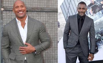 Dwayne Johnson is jealous of Idris Elba’s Sexiest Man Alive title