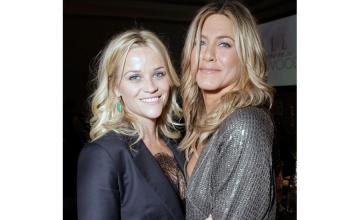 Witherspoon-Aniston venture together in morning “show-down”