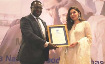 Mahira Khan appointed as the UNHCR Goodwill Ambassador for Pakistan