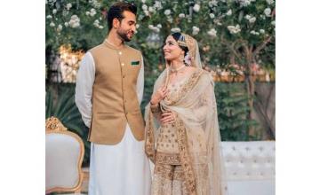Sports Journalist Zainab Abbas tied the knot in Lahore