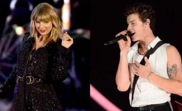 Taylor Swift and Shawn Mendes perform a duet version Lover together