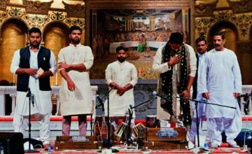 Hamza Akram Qawwal & Brothers give a magical performance at the Stanford Communion Church