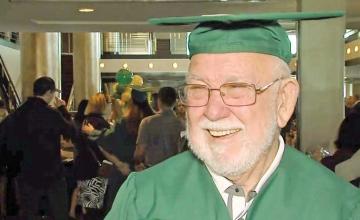 81-year-old grandfather graduates college after completing final course nearly 50 years later