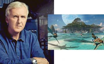 James Cameron shared the first glimpse of Avatar 2