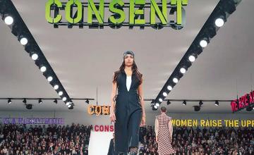 Dior brings feminist messages to the runway