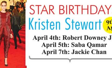 STAR BIRTHDAYS Kristen Stewart