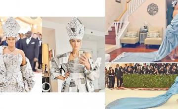 Fans recreate iconic Met Gala looks at home