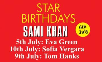 STAR BIRTHDAYS SAMI KHAN