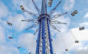 Man falls to his death from the StarFlyer in Orlando, known as the 'World's Tallest Swing Ride'