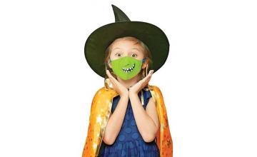 Crayola released Halloween-themed face masks for kids (and adults!) on Amazon