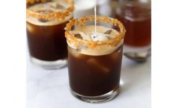 Toasted Coconut Shakerato – Italian Style Iced Coffee
