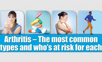 Arthritis – The most common types and who’s at risk for each