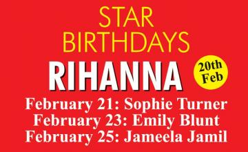 STAR BIRTHDAYS RIHANNA