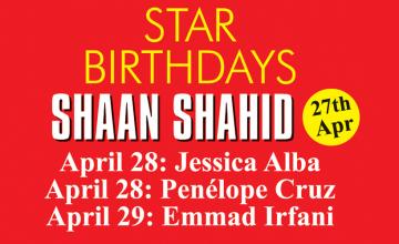 STAR BIRTHDAYS SHAAN SHAHID