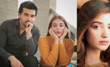 Fahad Sheikh, Kinza Hashmi and Yashma Gill starrer Azmaish is an intense love triangle story