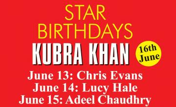 STAR BIRTHDAYS KUBRA KHAN