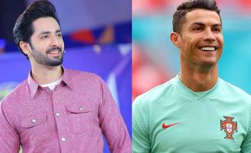 Danish Taimoor is overjoyed as he gets a mention in Cristiano Ronaldo’s celebratory video