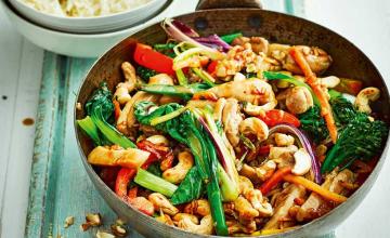 Chicken, Ginger and Oyster Sauce Stir Fry