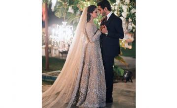 Wedding festivities of Minal Khan and Ahsan Mohsin kicked off with a bang