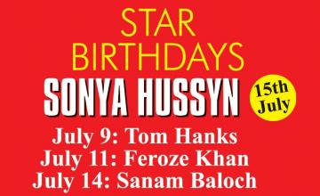 STAR BIRTHDAYS SONYA HUSSYN