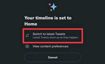 Twitter for web will now stay on your preferred timeline