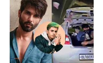 INDIAN YOUTUBER REENACTS SHAHID KAPOOR'S FARZI SCENE AND THROWS CASH OUT OF A CAR