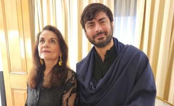 Fawad Khan meets Bollywood veteran Mumtaz on her trip to Pakistan