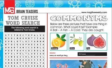 Tom Crusis Word Search