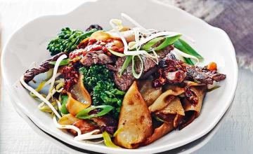 Charred Beef and Rice Noodles