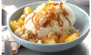 Pineapple & Coconut Sundae