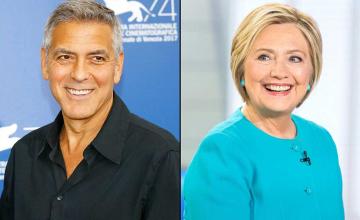Her speeches did not soar: George Clooney on Hillary Clinton campaign