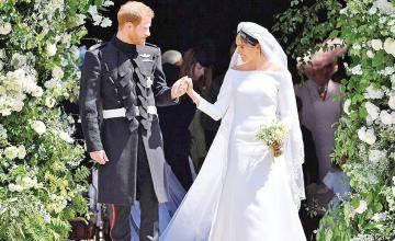Wedding dress of the Duke and Duchess of Sussex to go on display