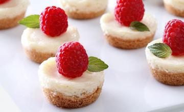 Mini Berry Cheesecakes