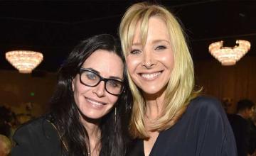 Courteney Cox and Lisa Kudrow reunited to celebrate the 'Friends' 25th anniversary